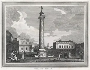 Trajan's Column Rome Prints: Trajans Column / Rome