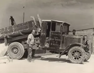 Cornish Mining History Prints: Transporting China Clay