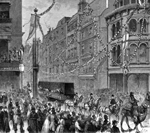 Transporting Cleopatras Needle: A London Print, August 1878