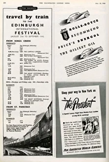 Travel by train to the Edinburgh International Festival Travel by train to the Edinburgh International Festival