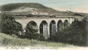 Treharris Truant School and Quakers Yard Viaduct, Glamorgan Treharris Truant School and Quakers Yard Viaduct, Glamorgan