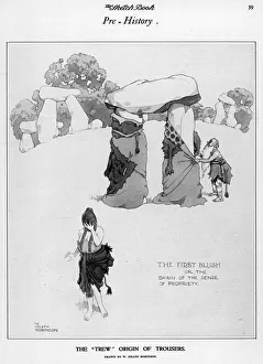 The Trew Origin of Trousers by W. Heath Robinson