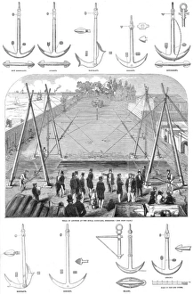 Trial of Anchors at the Royal Dockyard, Sheerness, July 1852 Trial of Anchors at the Royal Dockyard, Sheerness, July 1852