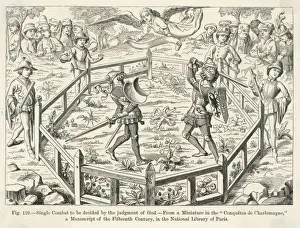 Knights In Combat Prints: Trial by Combat