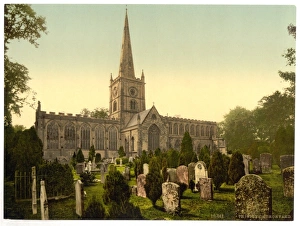 Trinity Church yard, Stratford-on-Avon, England Trinity Church yard, Stratford-on-Avon, England