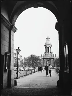 College Prints: Trinity College Dublin Print, 1960s