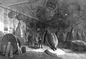 The Trinity Wharf Buoy Store, Blackwall, 1868 The Trinity Wharf Buoy Store, Blackwall, 1868
