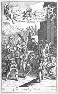 Bible Illustrations Online Prints: The triumph of David
