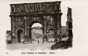 Triumphal Arch of Constantine - Rome Triumphal Arch of Constantine - Rome