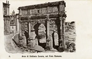 Triumphal Arch of Septimus Severus - Roman Forum Triumphal Arch of Septimus Severus - Roman Forum