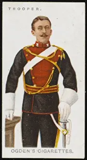 British Cavalry History Prints: TROOPER