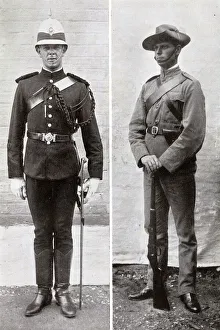 Troopers of Queensland mounted police, Australia Troopers of Queensland mounted police, Australia