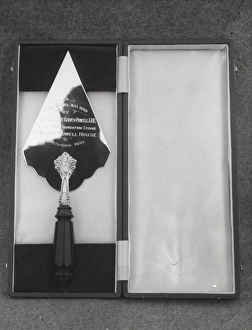 Trowel, Baden Powell House, South Kensington, London Trowel, Baden Powell House, South Kensington, London