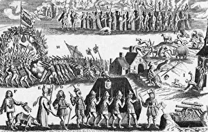 The Truce Collapses, 1665 Print