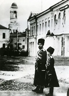 Tsar Nicholas II, Emperor of Russia, and son Alexei Tsar Nicholas II, Emperor of Russia, and son Alexei