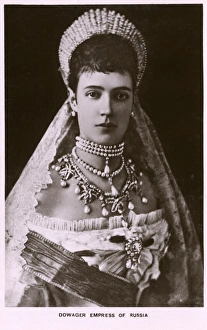 Tsaritsa Maria Feodorovna - wife of Tsar Alexander III Tsaritsa Maria Feodorovna - wife of Tsar Alexander III