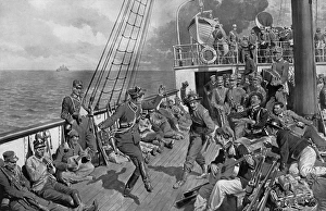 Turco-Italian War - on the way to Tripoli by Matania Turco-Italian War - on the way to Tripoli by Matania
