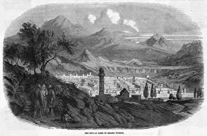 Distant View of Kars, Turkey Print