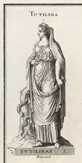 Roman Mythology Images Prints: Tutilina, Goddess