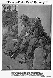 Twenty-eight days furlough by Alfred Leete Twenty-eight days furlough by Alfred Leete