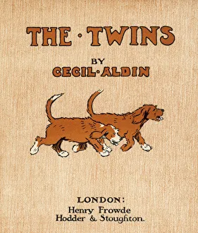 The Twins by Cecil Aldin, title page The Twins by Cecil Aldin, title page