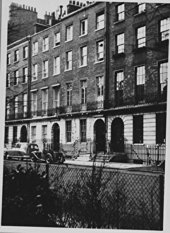 Typical Georgian terrace in Dorset Square, London Typical Georgian terrace in Dorset Square, London