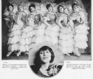 A typical group of Fanchon and Marco dancers A typical group of Fanchon and Marco dancers