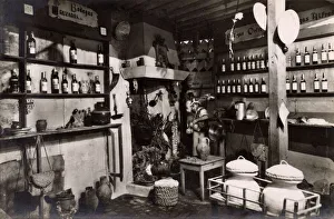 Typical kitchen, Valdepenas, Castile-La Mancha, Spain Typical kitchen, Valdepenas, Castile-La Mancha, Spain