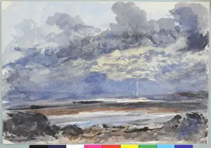 Irish Watercolour Drawings Prints: Tyrella, Co. Down