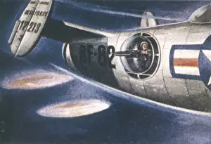 UFOs Over Germany: World War Two Print
