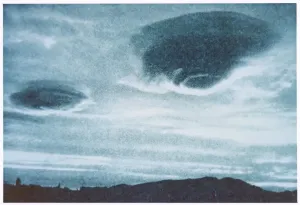 UFO Prints: Lenticular Clouds Print, Marseille France