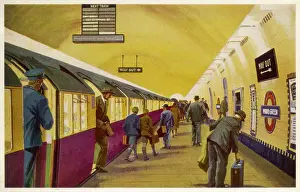 Wood Green Station A Train Print