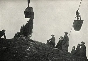 Unemployed miners, Cilfynydd, Pontypridd Unemployed miners, Cilfynydd, Pontypridd