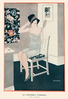 Cloche Hat Fashion Prints: An Unfinished Symphony