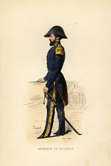 Uniform of a ship's ensign, enseigne de vaisseau Uniform of a ship's ensign, enseigne de vaisseau