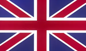 Union Jack Flag Close-up Print, 1990s