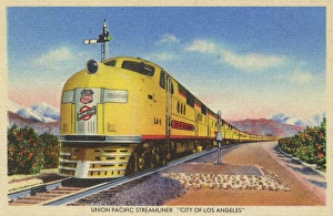 Union Pacific Streamliner train, City of Los Angeles Union Pacific Streamliner train, City of Los Angeles