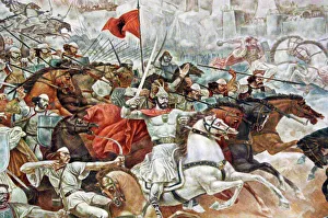 Uprising against the Ottoman Empire. Memorial wall dedicated Uprising against the Ottoman Empire. Memorial wall dedicated