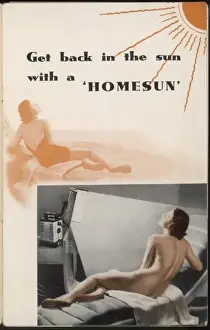 Health And Wellness Products Prints: Using a Sunlamp