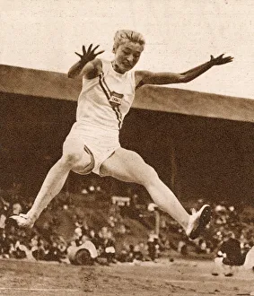 V. O. Gyarmati, long jump, 1948 London Olympics V. O. Gyarmati, long jump, 1948 London Olympics