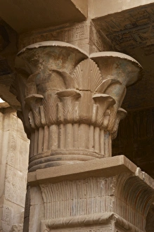 Valley of the Artisans. Temple of Hathor and Maat. Inside vi Valley of the Artisans. Temple of Hathor and Maat. Inside vi