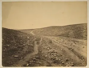 Crimean War Prints: The valley of the shadow of death