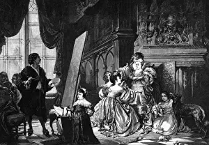 Charles I Children Prints: Van Dyck at work