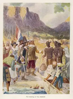 Dutch East India Company Prints: Van Riebeck Lands