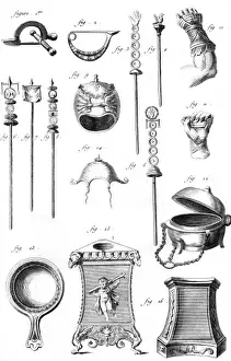 Ancient Roman Military Equipment Print