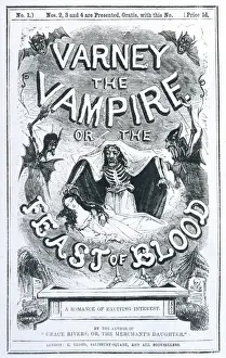 Rare Book Illustrations Prints: Varney the Vampire