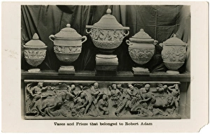 Vases and Friezes which belonged to Robert Adam Vases and Friezes which belonged to Robert Adam