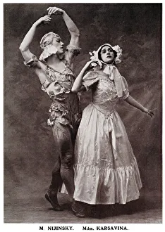 Vaslav Nijinsky and Tamara Karsavina Vaslav Nijinsky and Tamara Karsavina