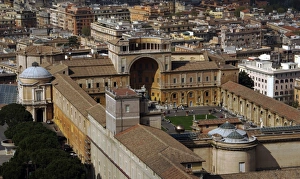 Vatican Museums. Vatican City. Exterior Vatican Museums. Vatican City. Exterior