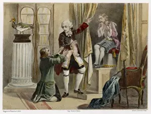 Vaucanson's Automata Print, 1709-1782